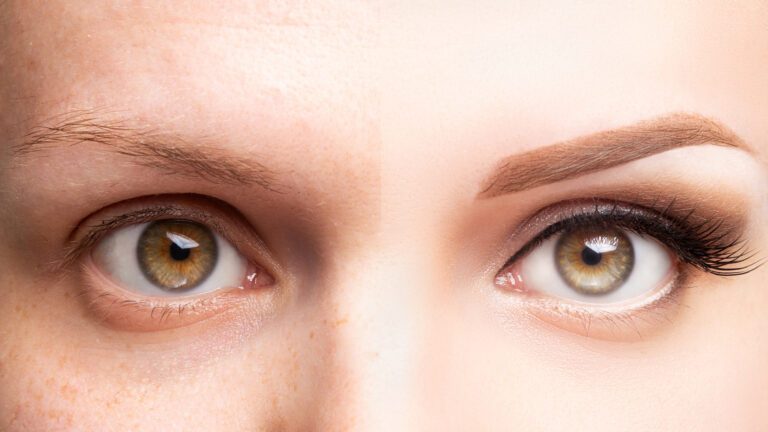 Pode utilizar-se o Minoxidil (Rogaine) para melhorar as sobrancelhas?  7 mulher com sobrancelhas mais grossas