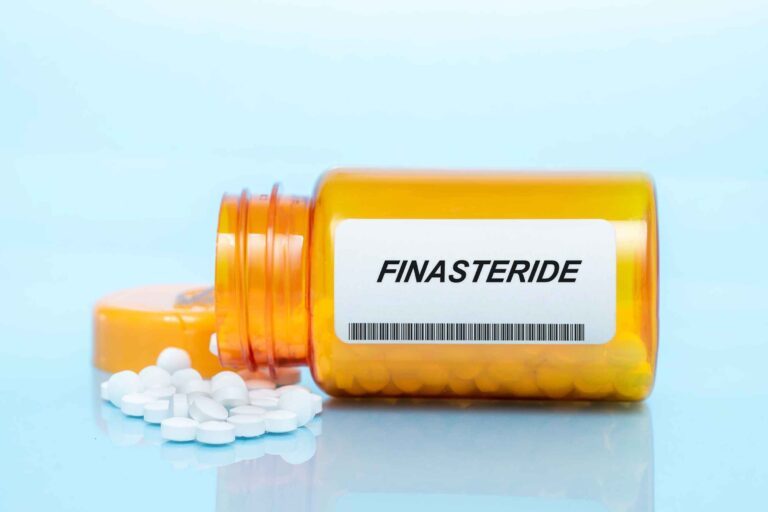 Propecia Vs. Finasteride: Are They The Same & Which Is Better? 4 A bottle of Finasteride tablets