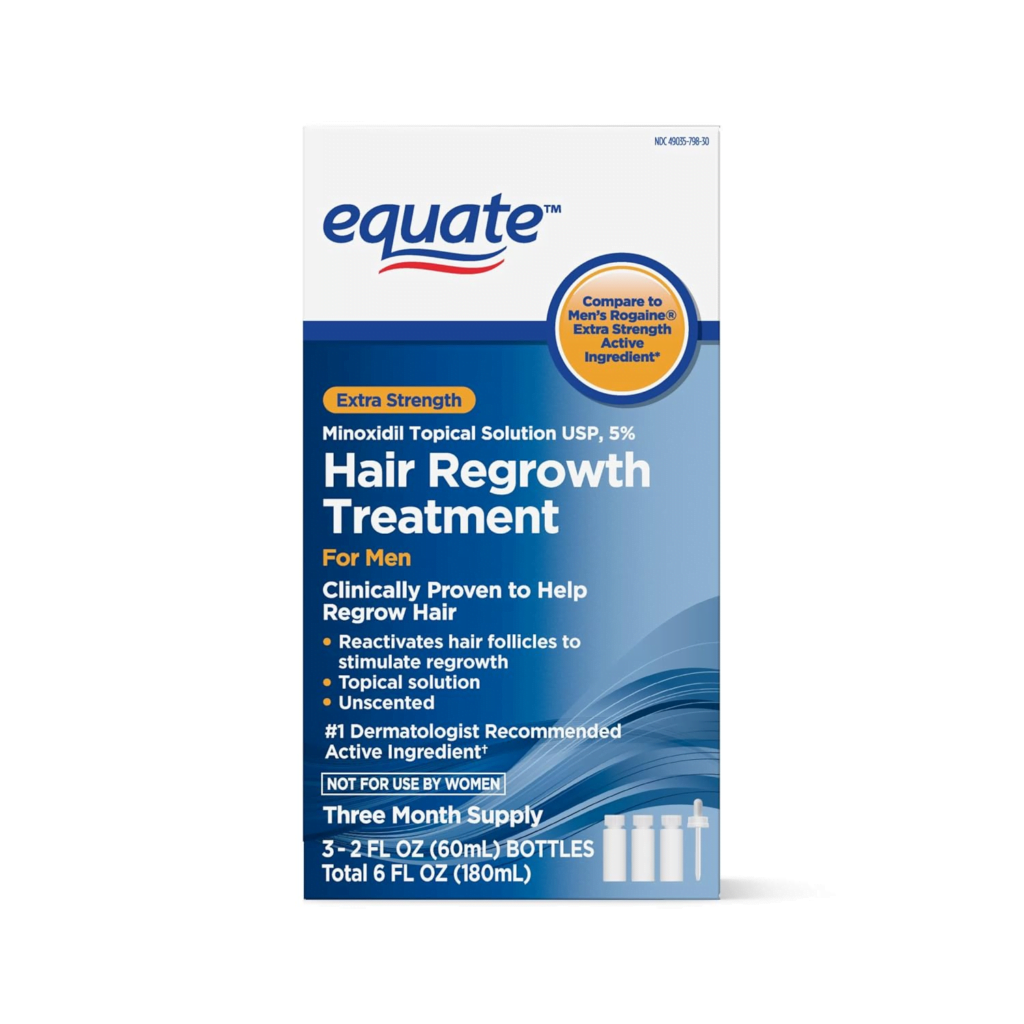 equate hair regrowth treatment hombres