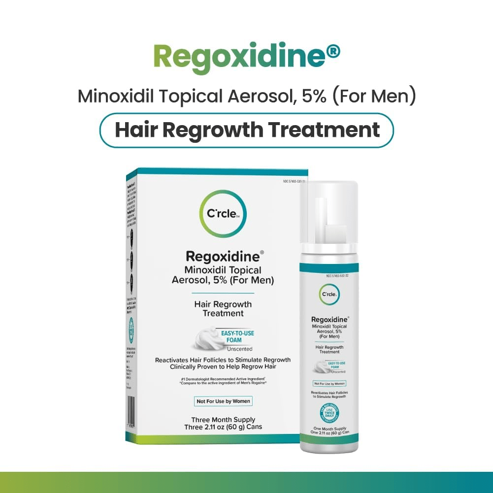 Regoxidin-Minoxidil-Schaum zur Anwendung