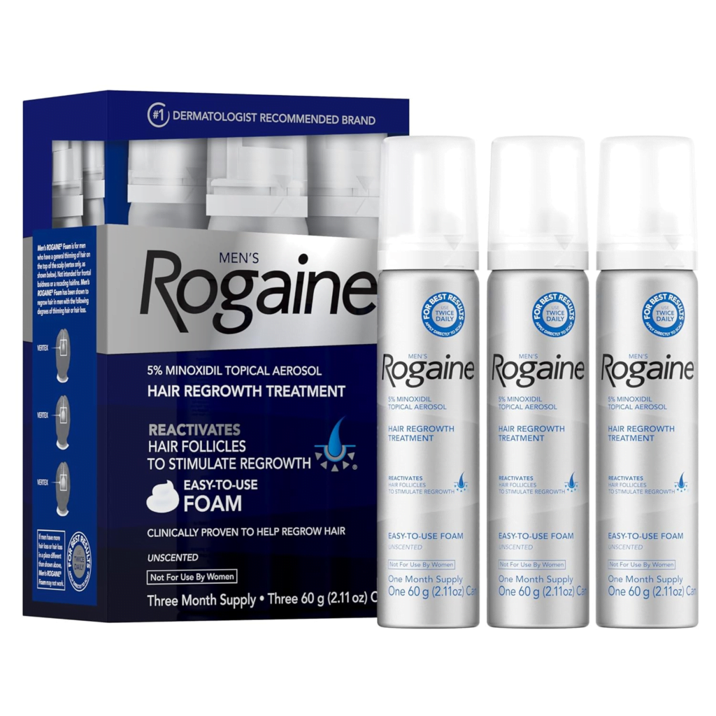 rogaine topical regrowth treatment
