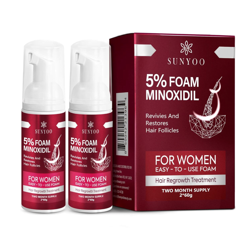 sunyoo Minoxidil-Schaum für Frauen