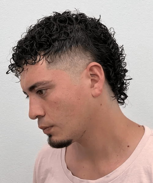 corte de pelo con permanente efecto mojado